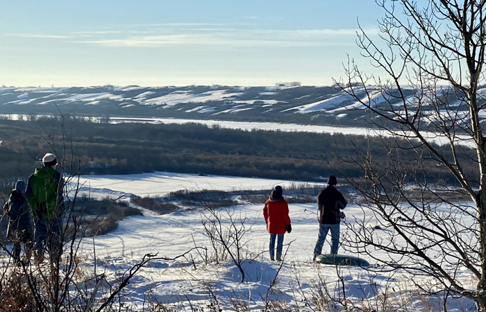 North Saskatchewan river