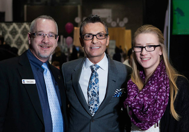 Roger Ginter, Randi Fenoli and Michaela Ginter