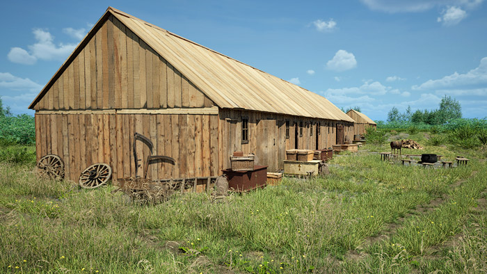 Immigration shed