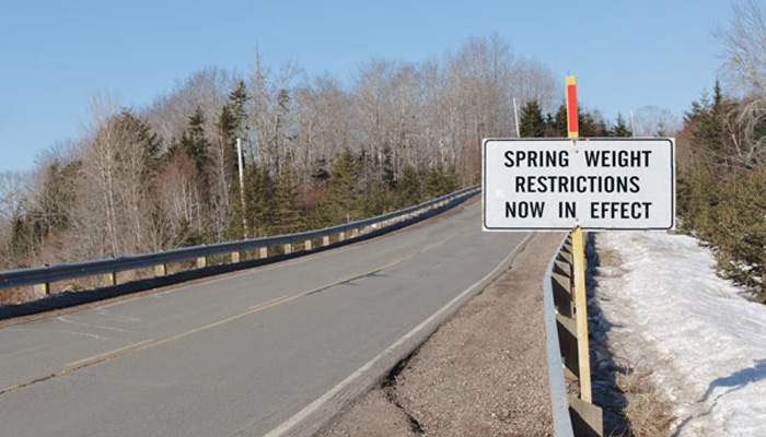 Spring Road Restrictions