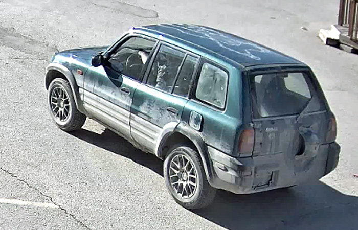 Suspect vehicle