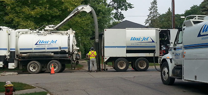 Sewer cleaning