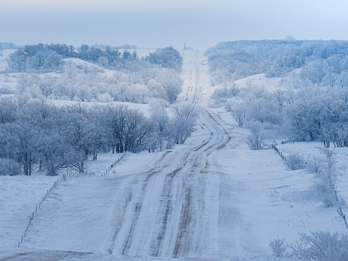 Winter road