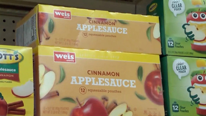 Weis cinnamon applesauce