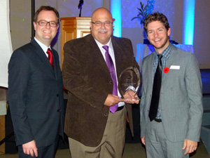 Chris Goertzen, Fred Hiebert and Keith Unger