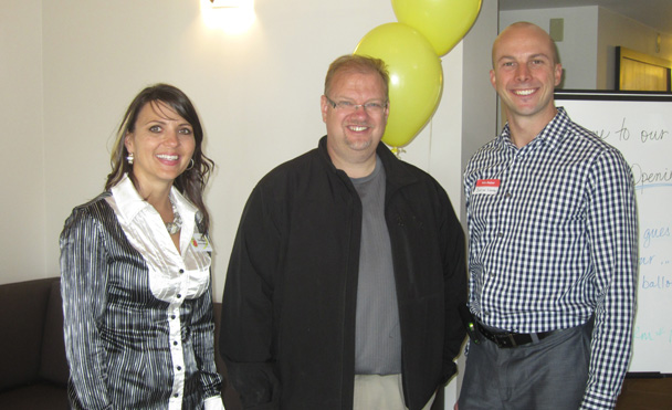 Theressa Sexton, Kelvin Goertzen and Justin Schinkel 