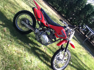 Baja DR125 dirt bike