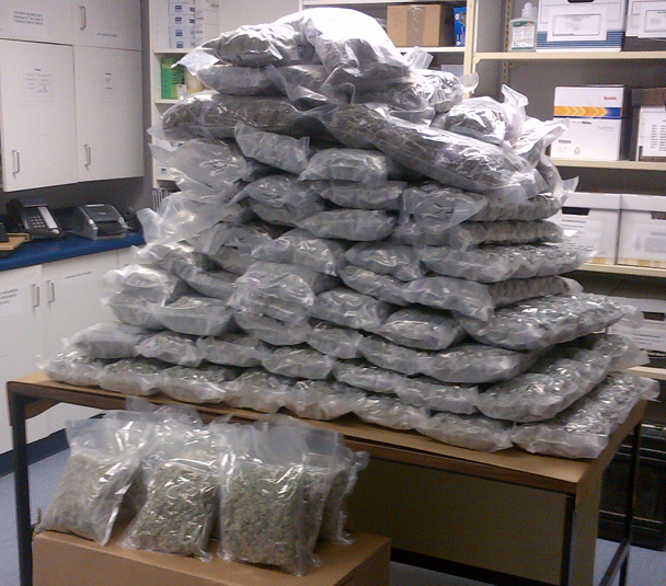 114 pounds of marijuana