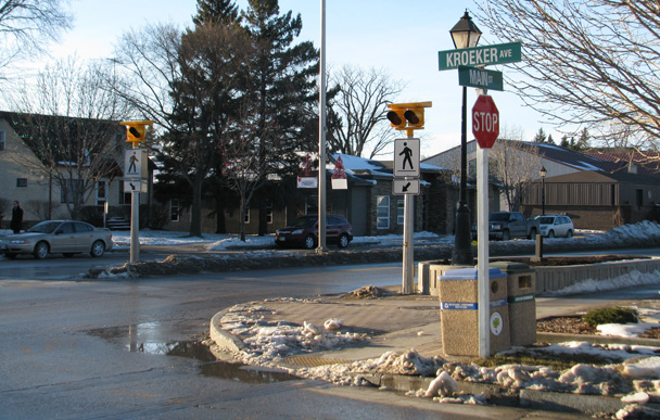 Crosswalk lights